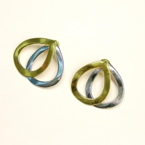 Brinco Gota Vasada Duplo