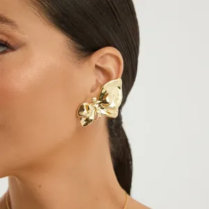 Earcuff Flora Anna Prata